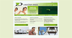 Desktop Screenshot of daul-umzuege.de